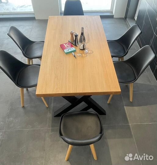 Стол из массива бука