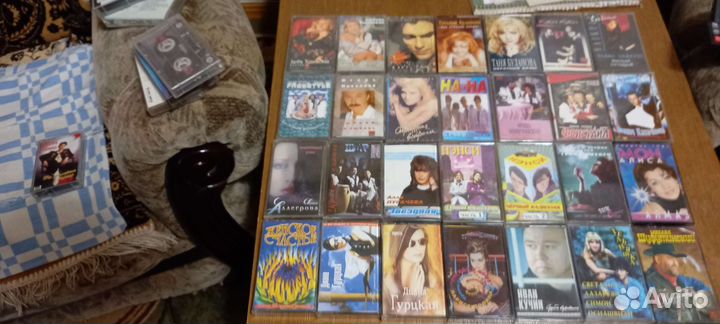 Кассеты с песнями для магнитофона