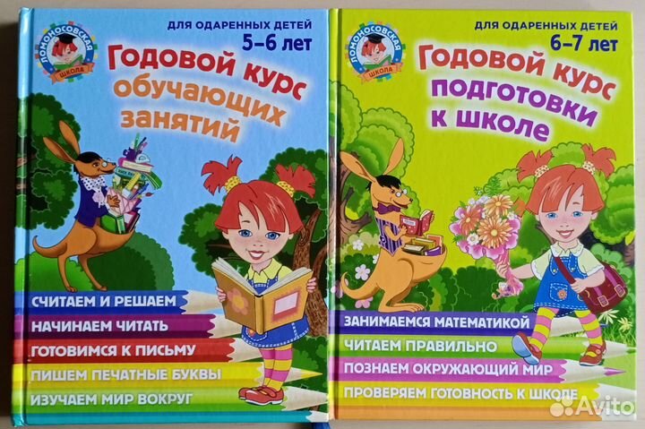 Годовой курс подготовки к школе. Ломоносов. школа