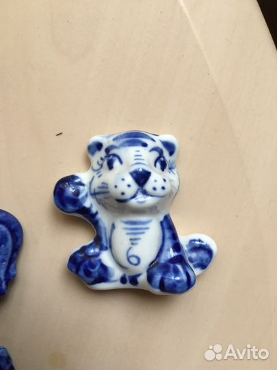 Фигурки гжель-восточный гороскоп