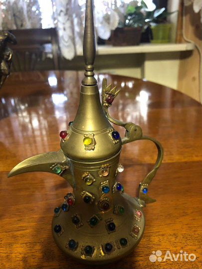 Кофейник.Латунь.Катар