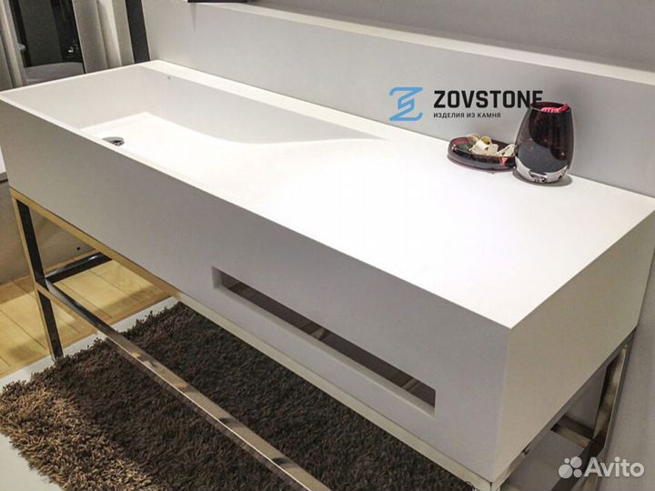 Столешница с интегрированной мойкой