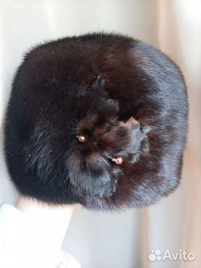 Кубанка из меха норки