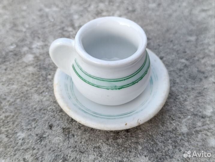 Молочник/блюдце Kurhaus раскопок Königsberga