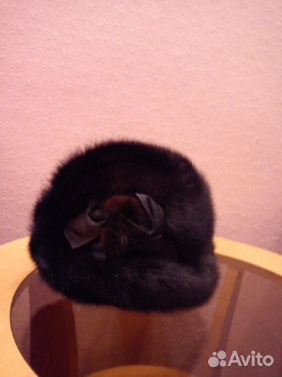 Норковая шляпка раз. 57-58