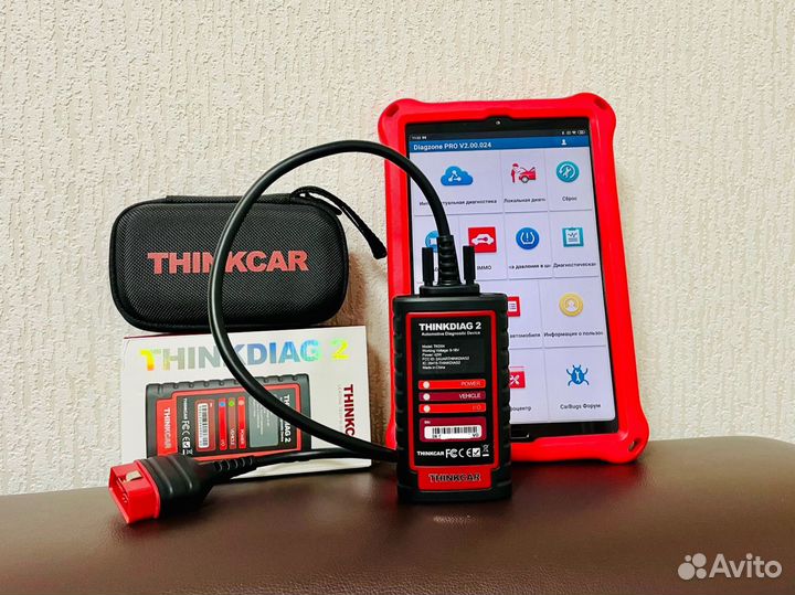 Launch Thinkdiag 2 CAN-FD Безлимитная Diagzone PRO