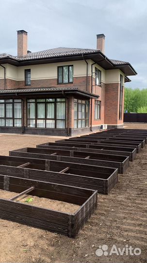 Высокие надежные грядки из композита