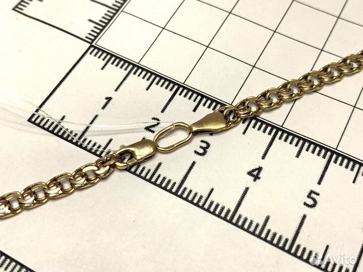 Цепь золотая 48 см (нс13)