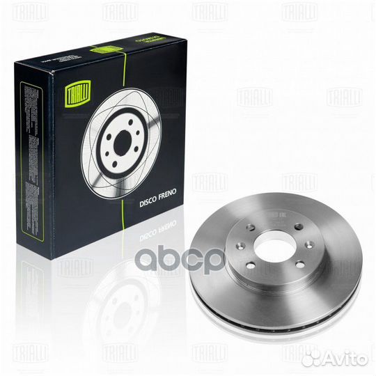 Диск тормозной перед DF084710 Trialli