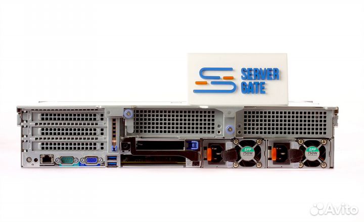 Сервер Dell R740xd 12LFF 2xGold 6152 384GB