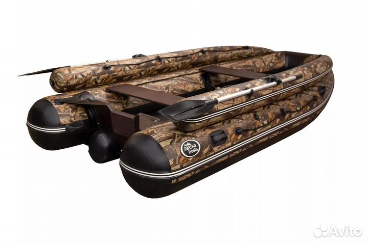 Лодка «Allaska-360 Drive Lux камуфляж (лес)»