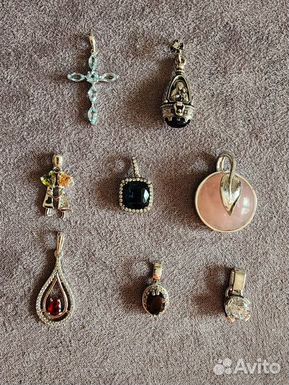 Кулон серебро 925 проба