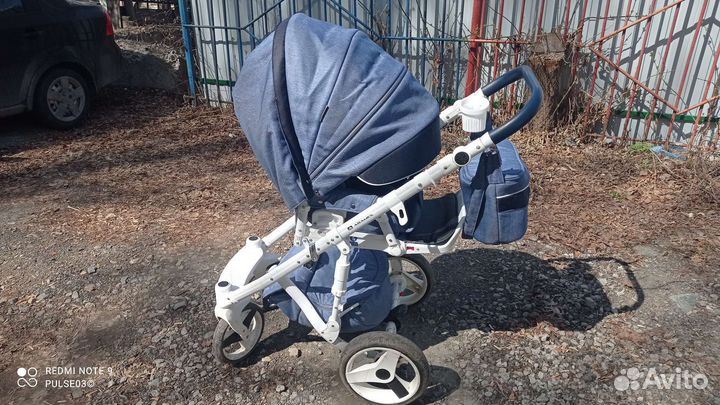 Прогулочная коляска Adamex Monte Carbon 2 в 1