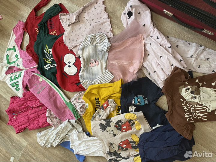Вещи пакетом на девочку 2 года