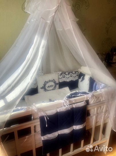 Комплект бортиков в кроватку