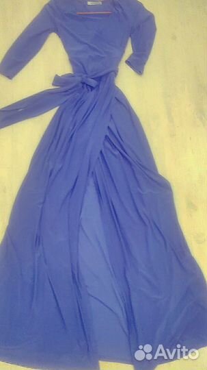 Платье в пол лиловое Casino 42-44