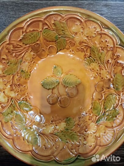 Тарелка керамическая