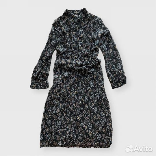 Летнее нарядное платье в цветочек