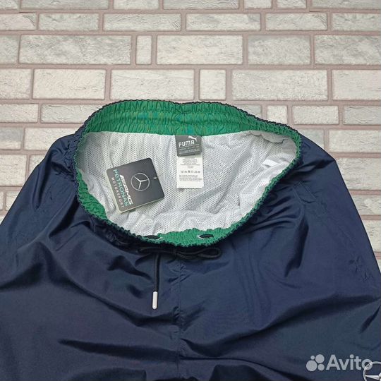 Шорты Пляжные Puma Mercedes темно синие