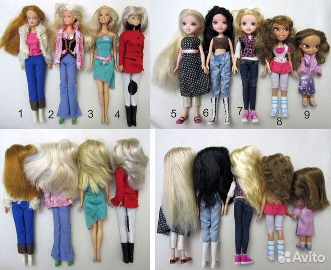 Куклы Братц Bratz, Mattel, Барби, Moxie, Штеффи