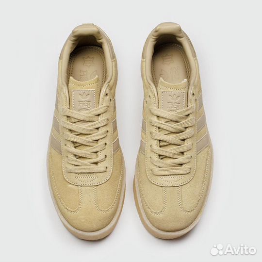 Кроссовки Adidas Samba x Clarks Fieg Beige Olive