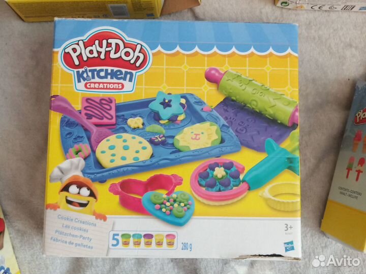 Play Doh наборы для лепки