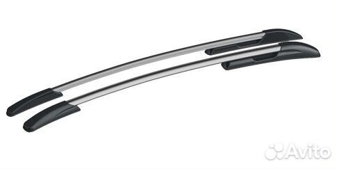 Рейлинги продольные на крышу Renault Kaptur анод с