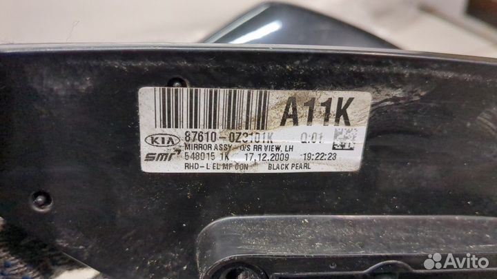 Зеркало боковое левое киа Sportage