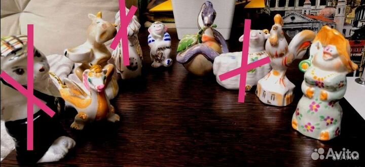 Фарфоровые статуэтки Дулево