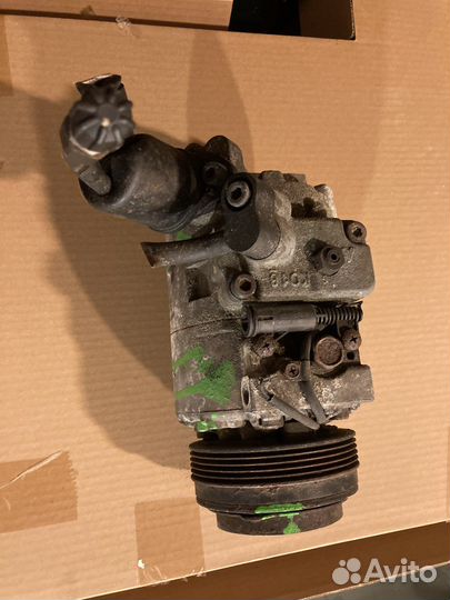 Компрессор кондиционера bmw е39 м52