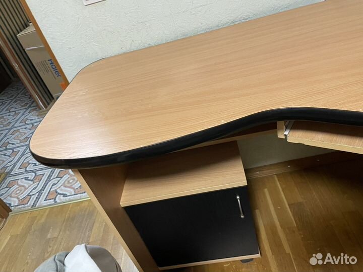 Стол для компьютера стол офисный ящики стеллаж