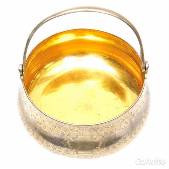 Антикварная сахарница 