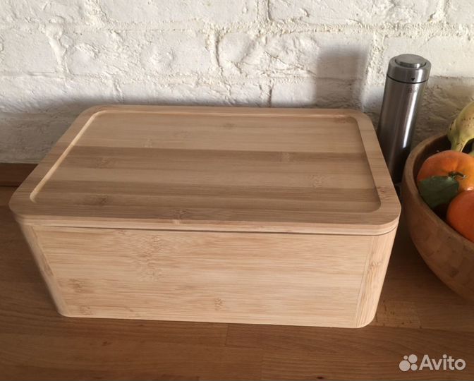 Хлебница IKEA новая натуральный бамбук