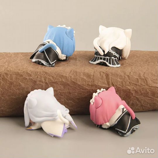 Фигурки кошки «Re:Zero»