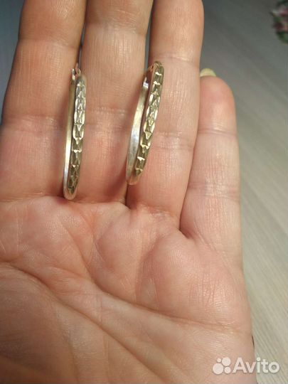 Серебряные серьги