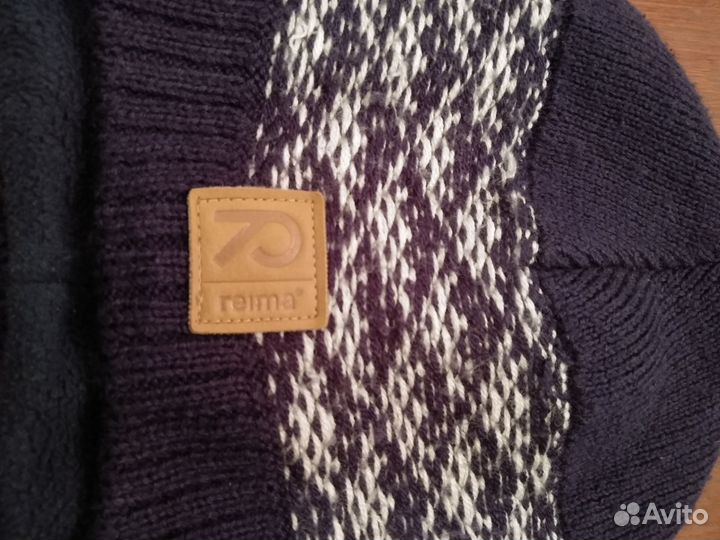 Шапка зимняя для мальчика Reima размер 56