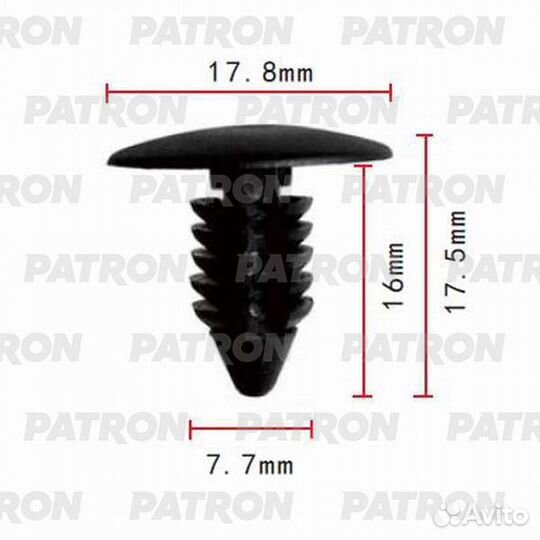 Patron P37-0003 Клипса пластмассовая AMC Chrysler