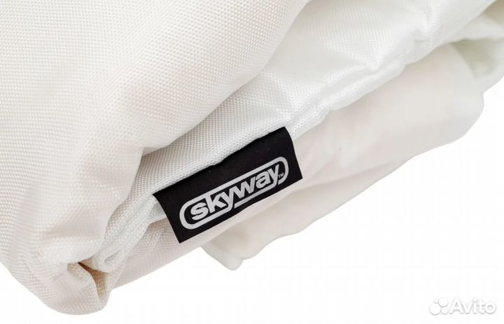 Утеплитель двигателя skyway 150х95см, L стекловоло