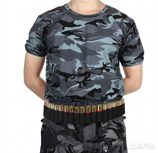 Патронташ на 50 патронов 12 16 20 калибра нейлон