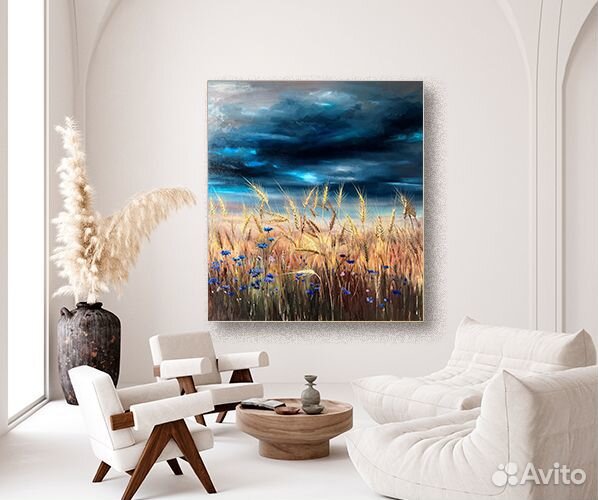 Картина маслом на холсте 