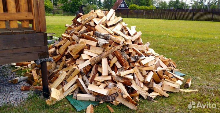Дрова колотые