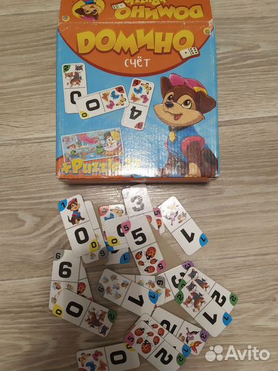 Развивающие игрушки:буквы, домино, лото, мемо и др