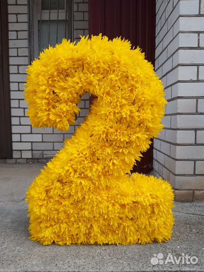 Цифра 2 на день рождения