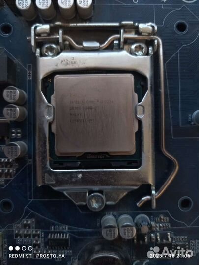 Материнская плата gigabyte с процессором i3-3220