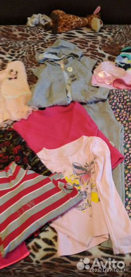 Большой пакет на девочку 104 110