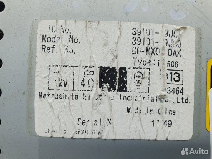 Магнитола Suzuki Sx4 M16A 2007