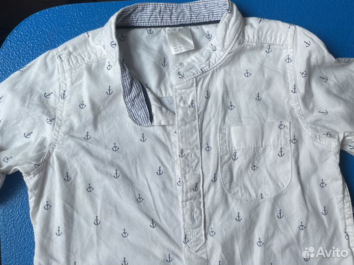 Рубашки, кофта брюки шапочка на 2-3 года 92+