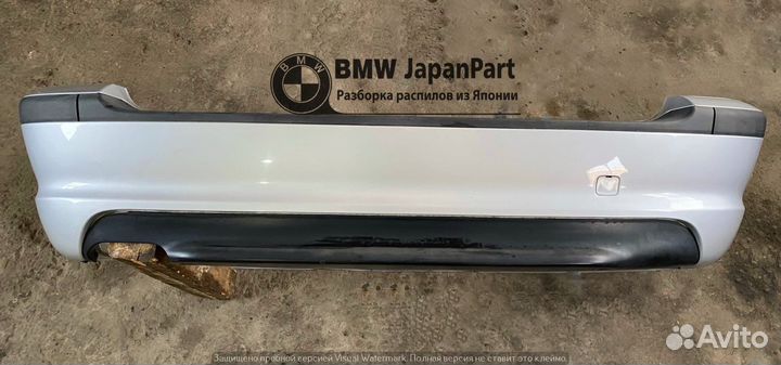 Задний бампер М-тех 2 BMW 3 e46 Touring