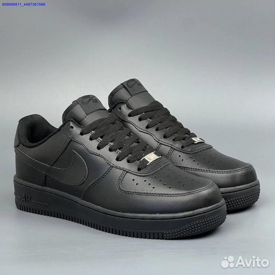 Nike Air Force 1 Black (Арт.28185)