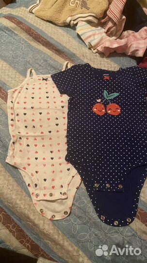 Пакет фирменных вещей на девочку 74-86